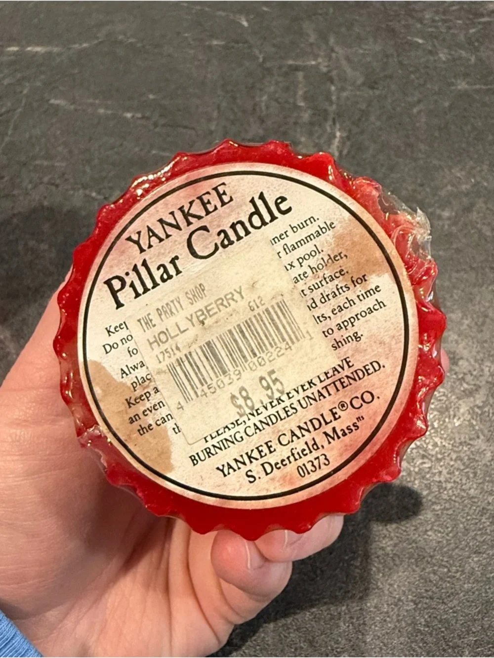 Yankee Candle Hollyberry pillar candles 6” + 3” set Christmas New sealed